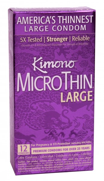 Kimono Microthin 12pk Large