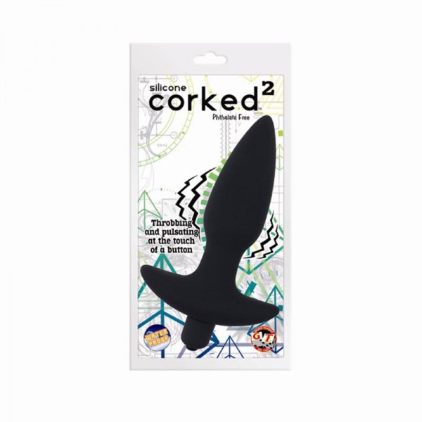 Corked 2 Vibrating Small Charcoal