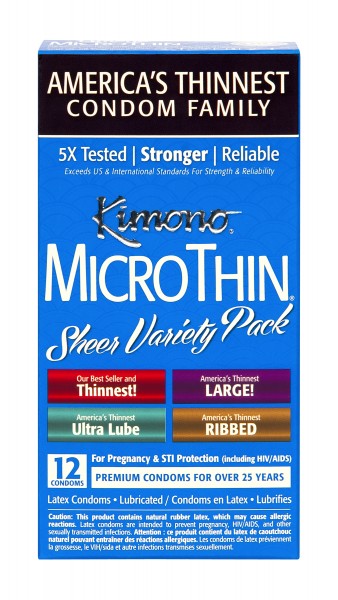 Kimono Mico Thin Variety 12 Pack
