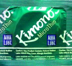 Kimono Microthin W/aqua Lube 12pk