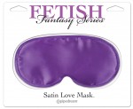 Love Mask-purple Satin