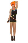 Vivace Mini Dress W/neon Stripe