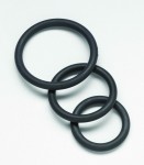 Nitrile Cock Ring Set-black