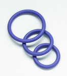 Nitrile Cock Ring Set-purple