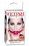 Fetish Fantasy Ruby Ball Gag