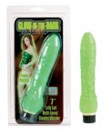 Glow In The Dark Jelly Penis Green