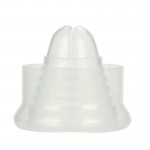 Universal Silicone Pump Sleeve Clear