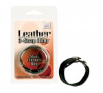 Black Leather Ring