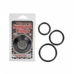 Silicone Support Rings Black