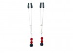 Adj Clamp W/red Beads