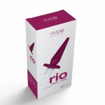 Vivido Rio Anal Vibe Ballsy Burgundy