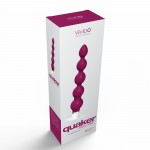 Vivido Quaker Anal Vibe Ballsy Burgundy