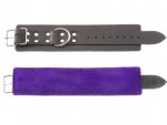 Wrist Restraint Purple Fur